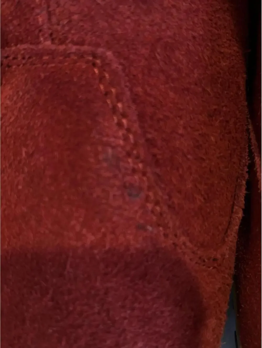 Bearpaw Snow Boot Red Suede Sheepskin Womens Ophelia Size 9 2624.17
